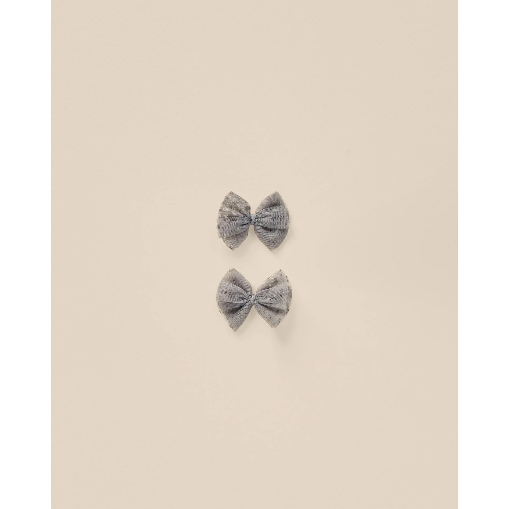 Noralee Vintage Blue Flutter Tulle Clips