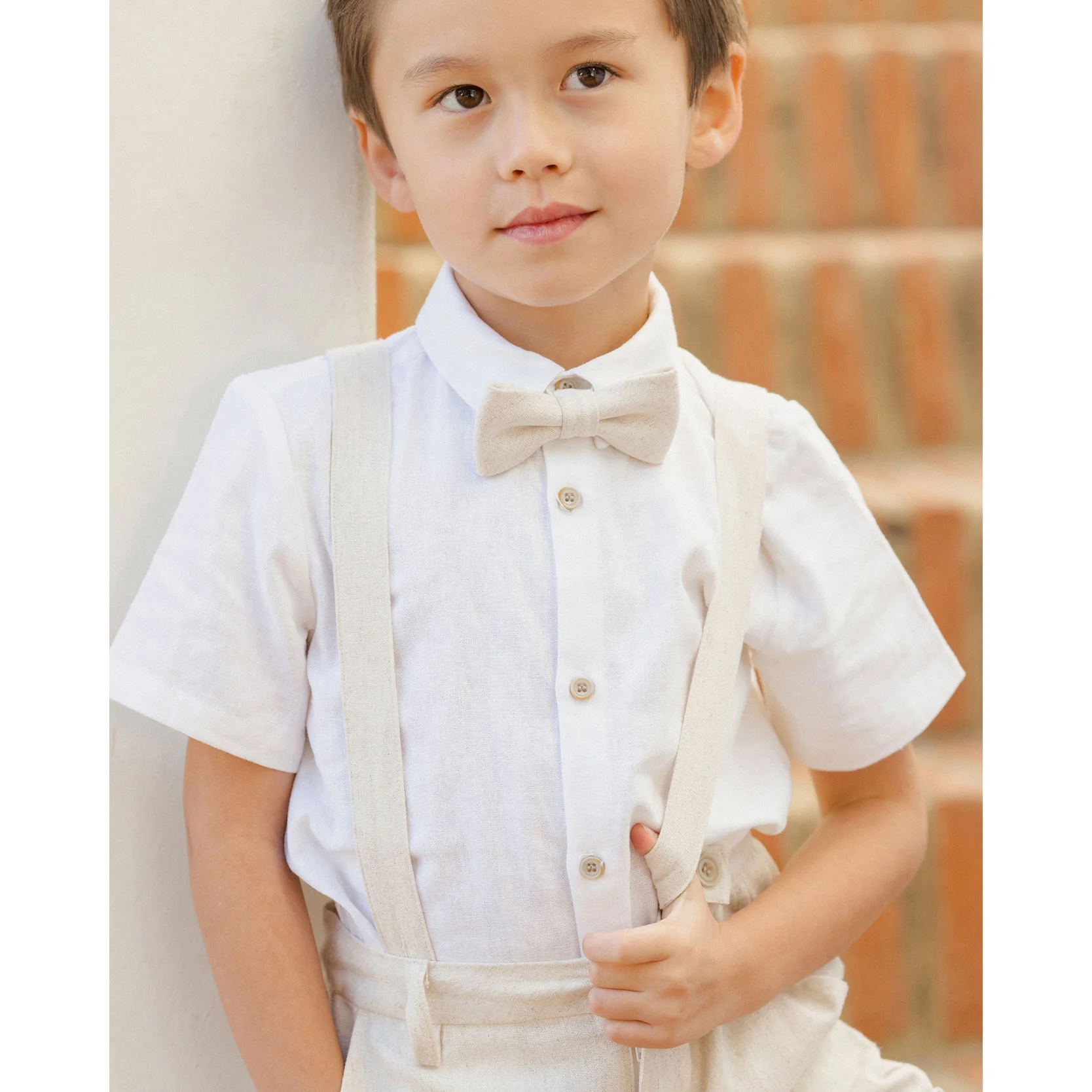 Noralee White Atlas Shirt - Image 2
