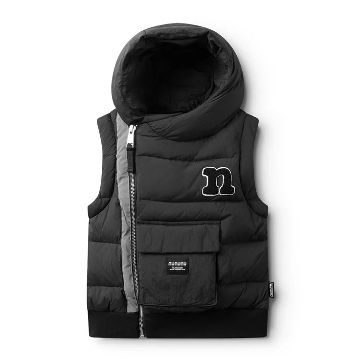 NUNUNU Black All You Need Down Jacket - Image 3