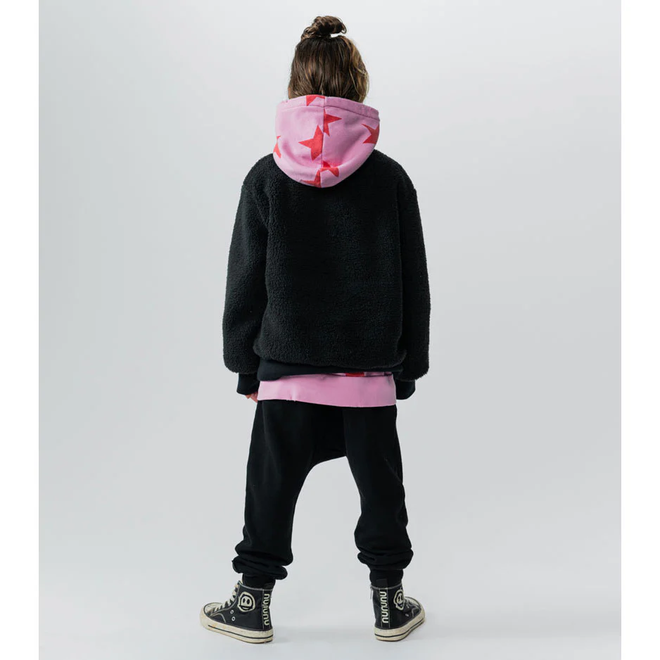 NUNUNU Black Sherpa Pullover - Image 7