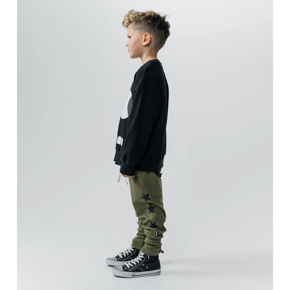 NUNUNU Black Side Eye Sweatshirt - Image 3