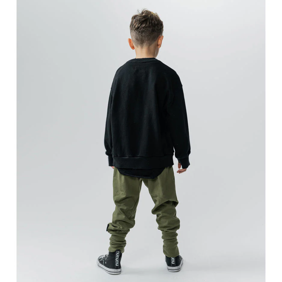 NUNUNU Black Side Eye Sweatshirt - Image 4