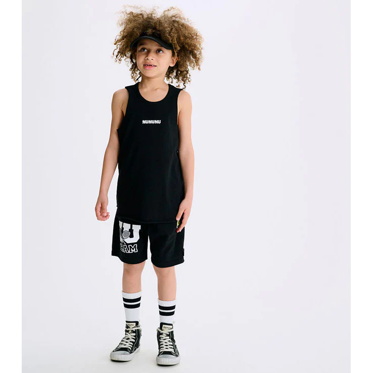 Nununu Black Tennis Shorts - Image 2