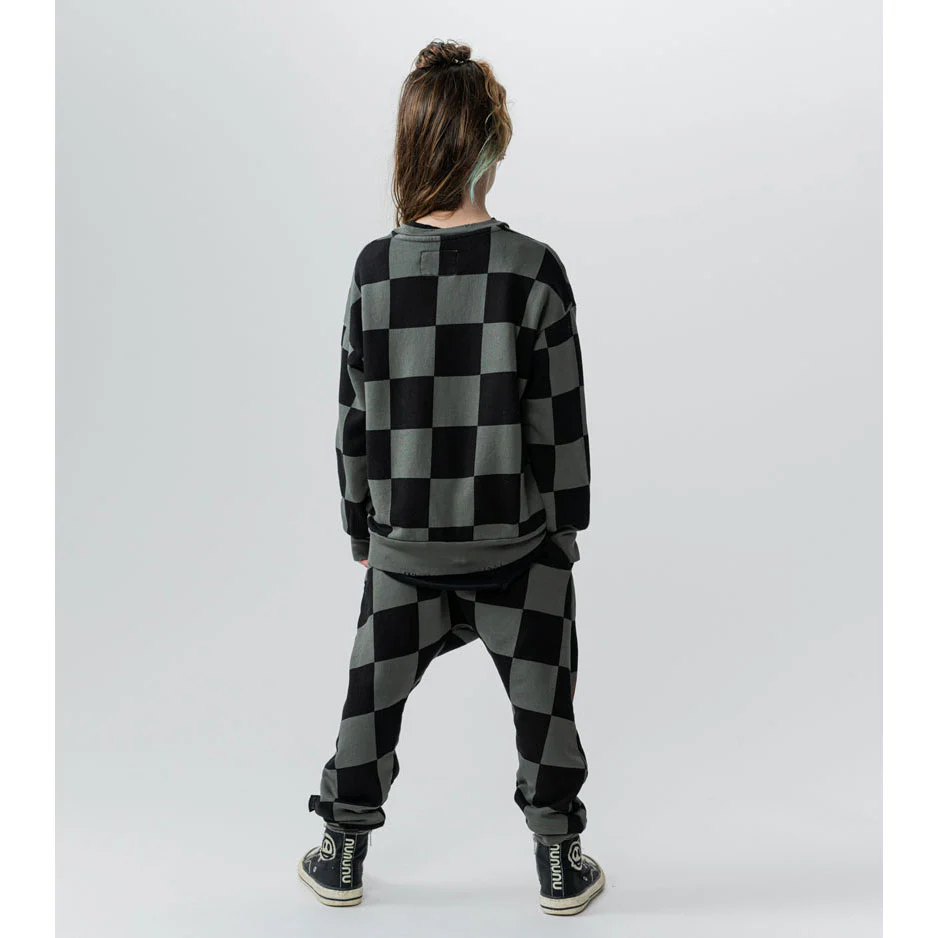 NUNUNU Graphite Checkmate Sweatshirt - Image 3