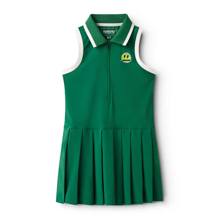 Nununu Green Tennis V Dress