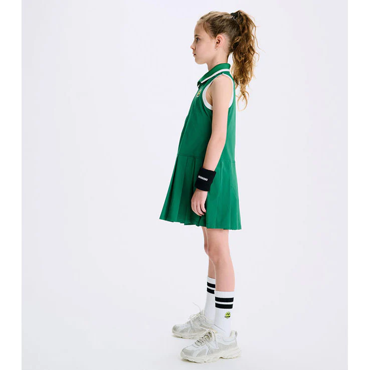 Nununu Green Tennis V Dress - Image 3