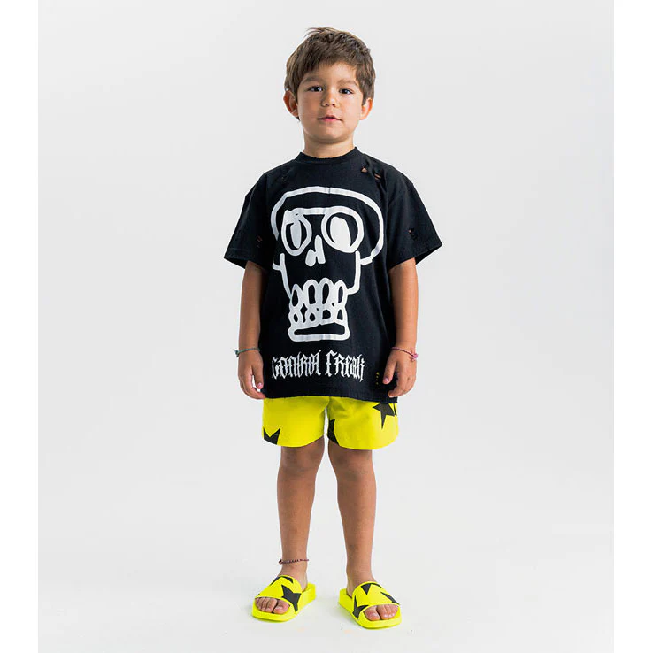 Nununu Hot Lime All Star Surf Trunks - Image 2