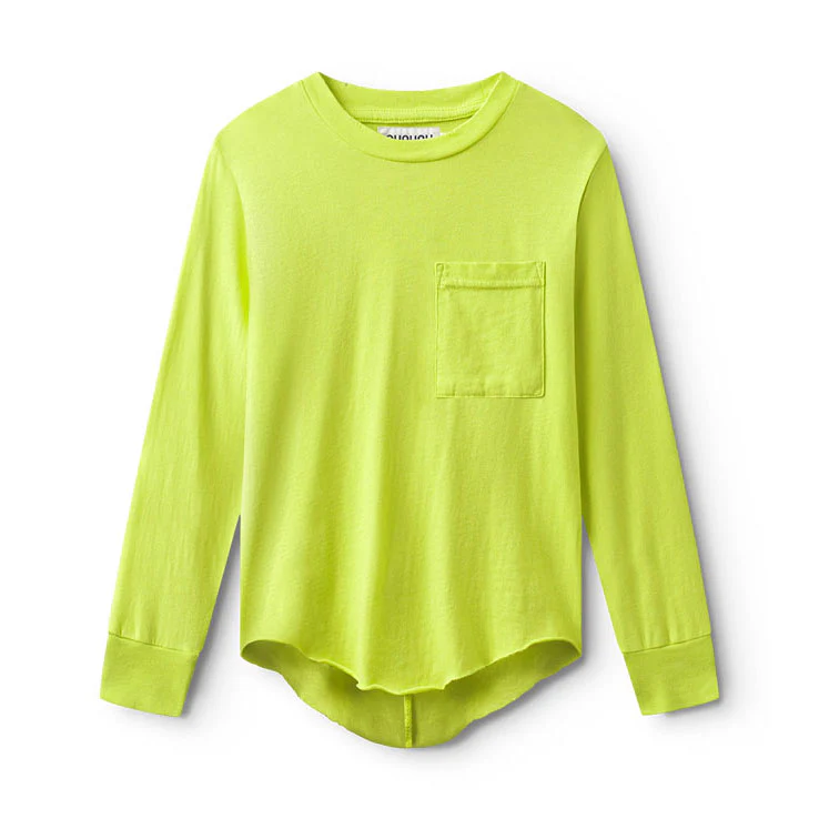 Nununu Hot Lime Pocket Shirt