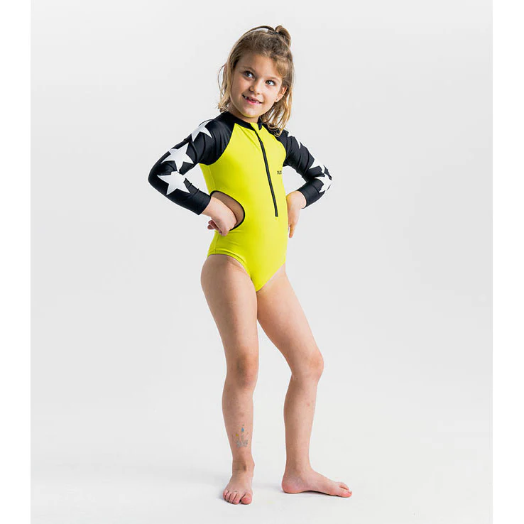 Nununu Hot Lime Triple Star Cut Out Swimsuit - Image 5