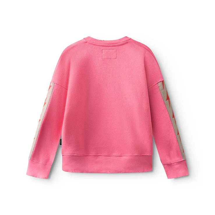 Nununu Hot Pink Global Kid Sweatshirt - Image 2