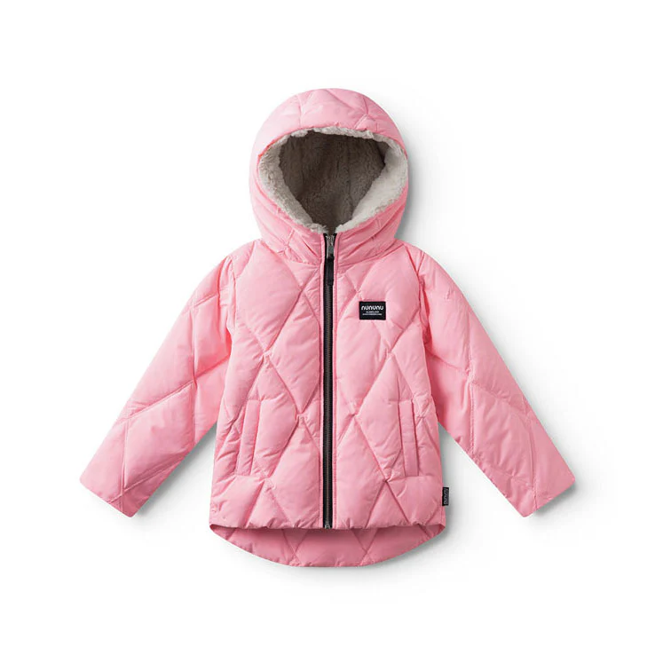 NUNUNU Hot Pink Mega Pockets Down Jacket