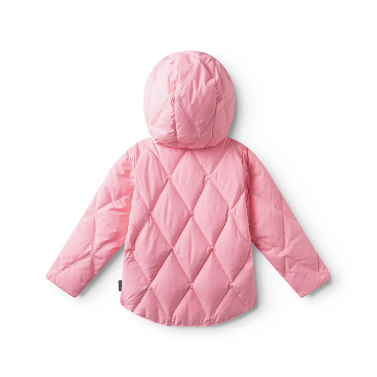 NUNUNU Hot Pink Mega Pockets Down Jacket - Image 3