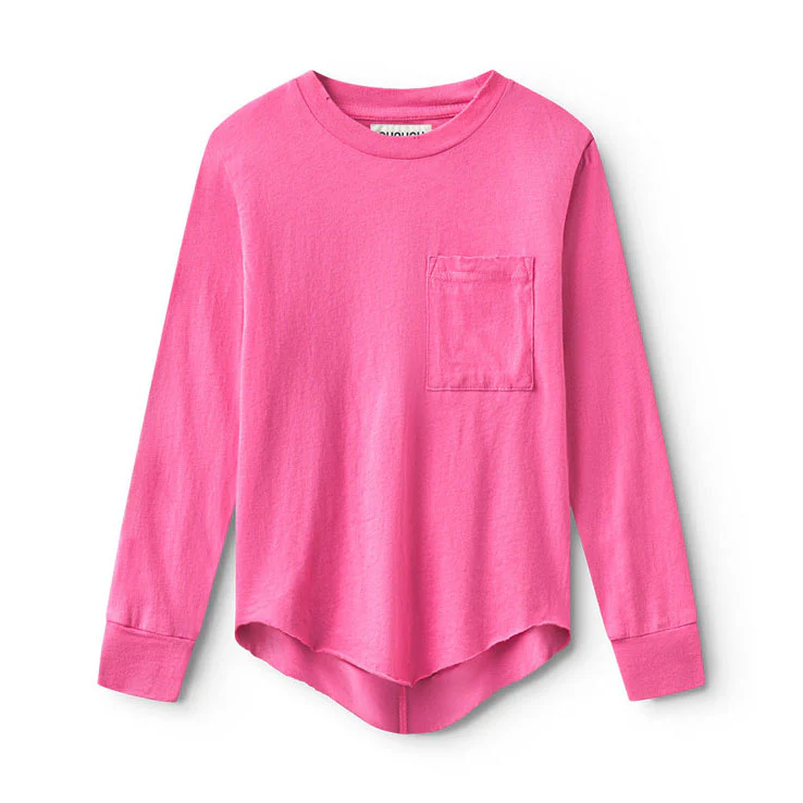 Nununu Hot Pink Pocket Shirt