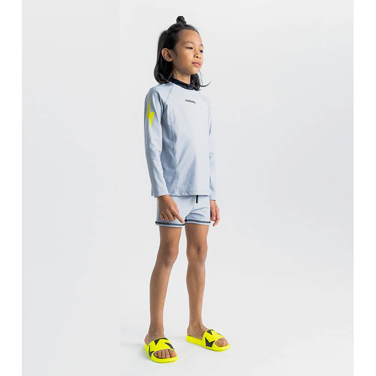 Nununu Lunar Grey Bolt Rashguard - Image 2