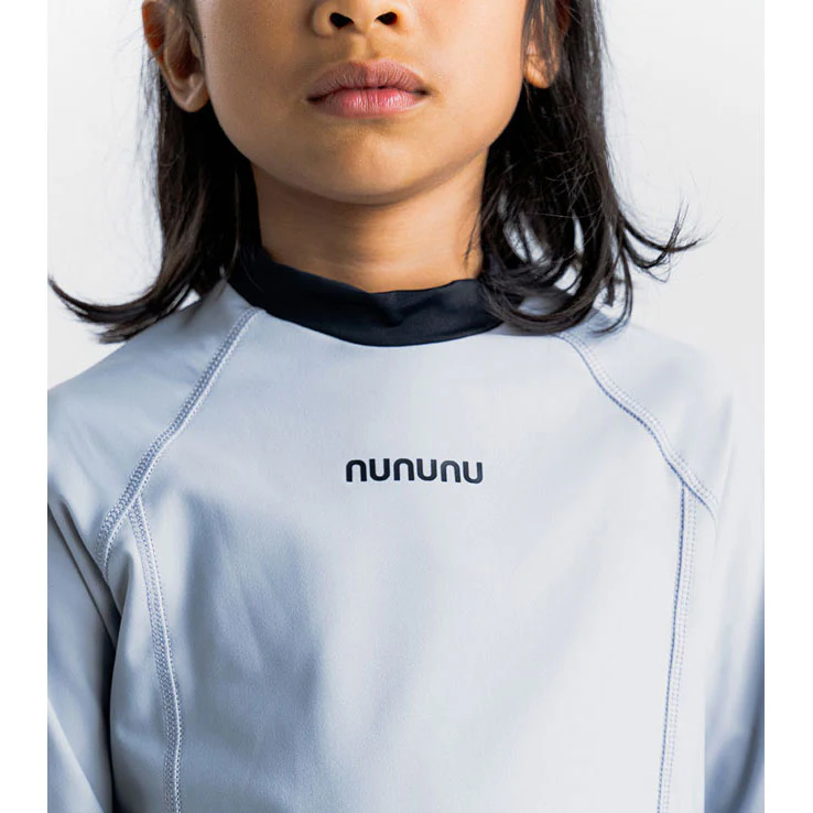 Nununu Lunar Grey Bolt Rashguard - Image 4