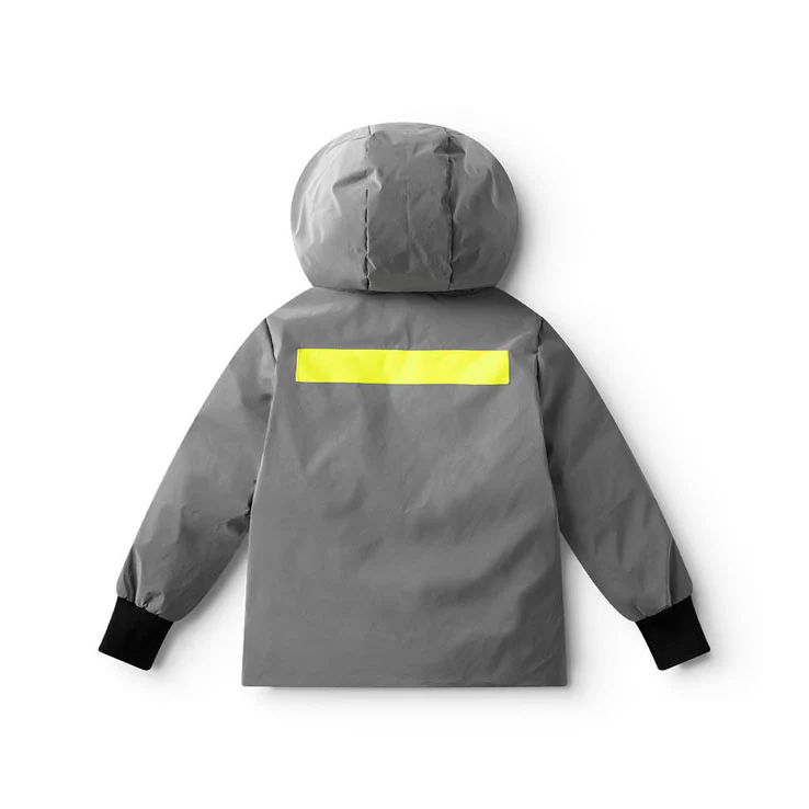 NUNUNU Lunar Grey Construction Jacket - Image 4