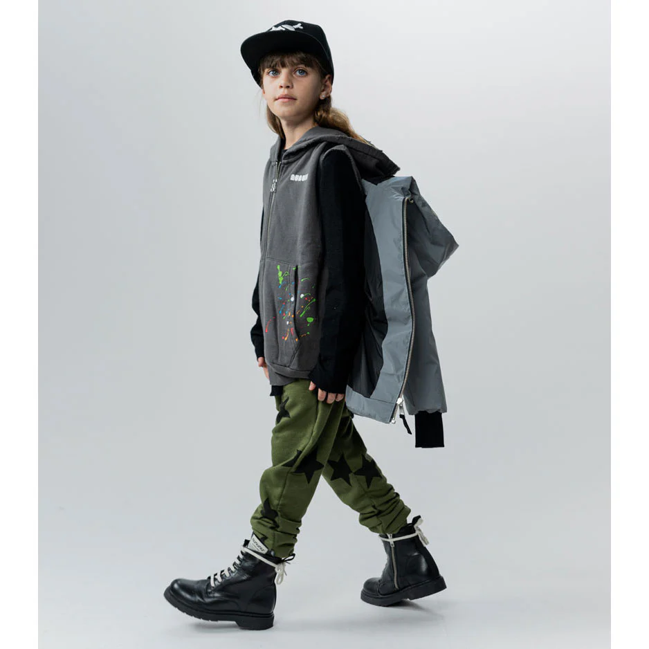 NUNUNU Lunar Grey Construction Jacket - Image 6
