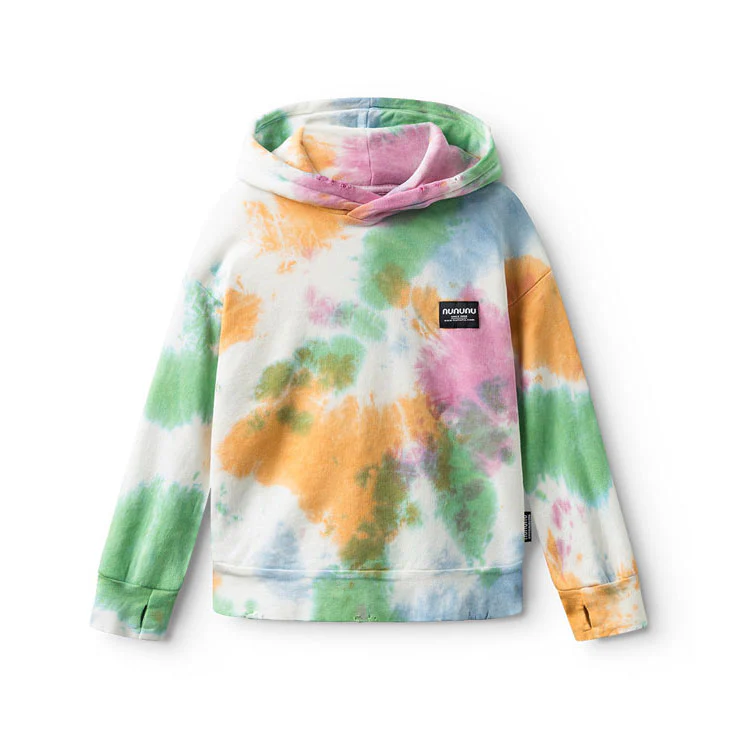 NUNUNU Mix 60's Tie Dye Hoodie
