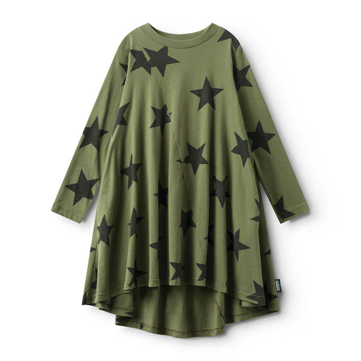 NUNUNU Olive Star 360  Dress