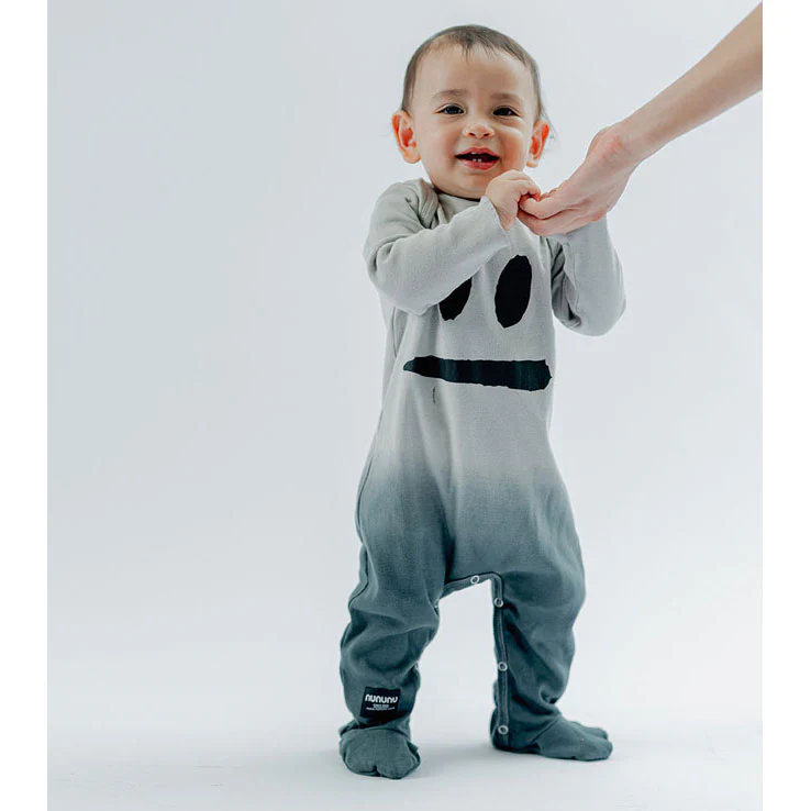 Nununu Smokey Grey Smirk Footed Overall - Image 2