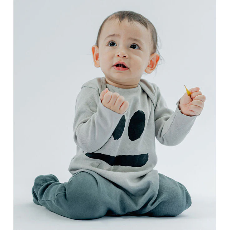 Nununu Smokey Grey Smirk Footed Overall - Image 5