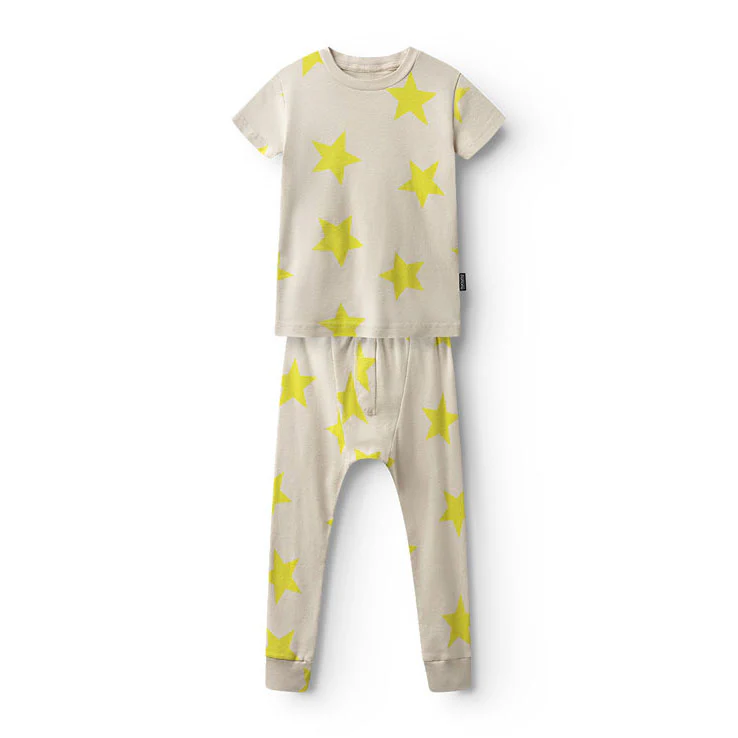 Nununu Smokey Natural Lime Star Lounge Set