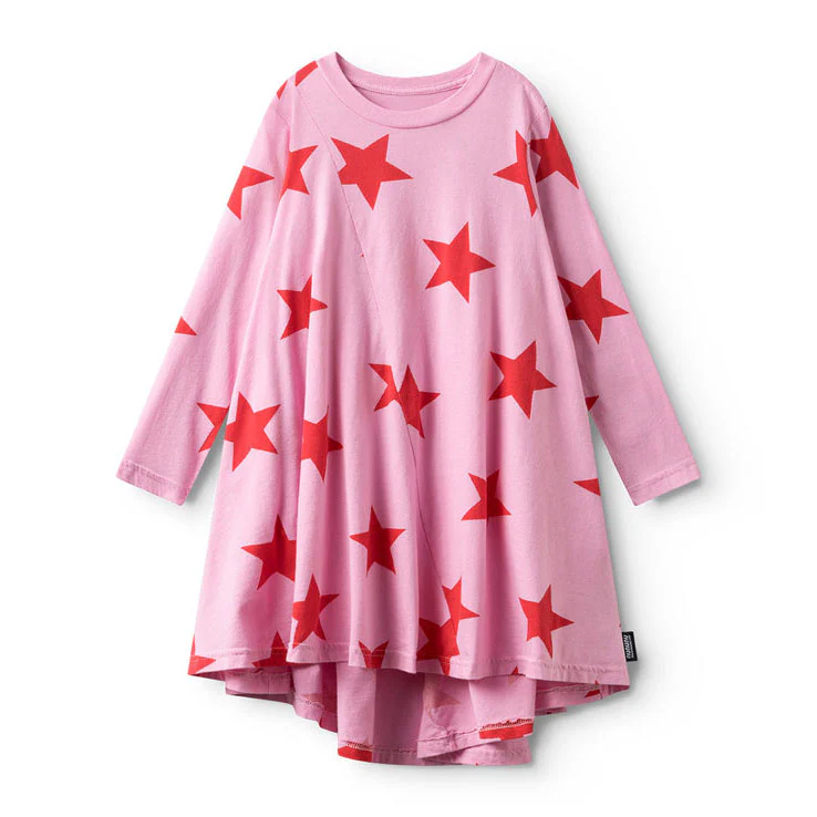 NUNUNU Super Pink  Star 360  Dress