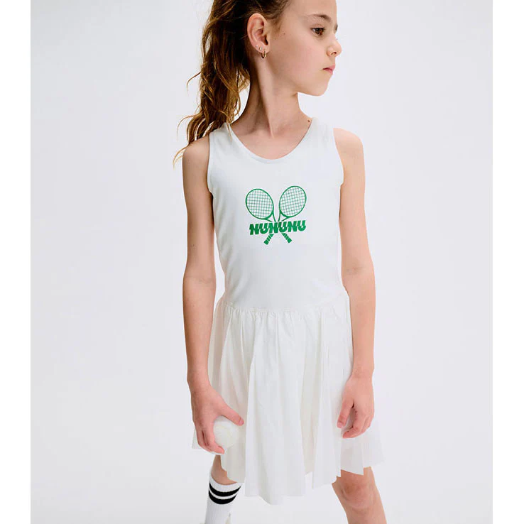 Nununu White  Tennis Dress - Image 2