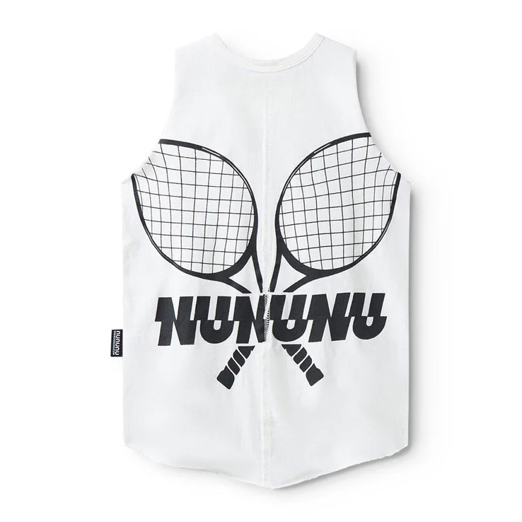 Nununu White Tennis Tank - Image 3