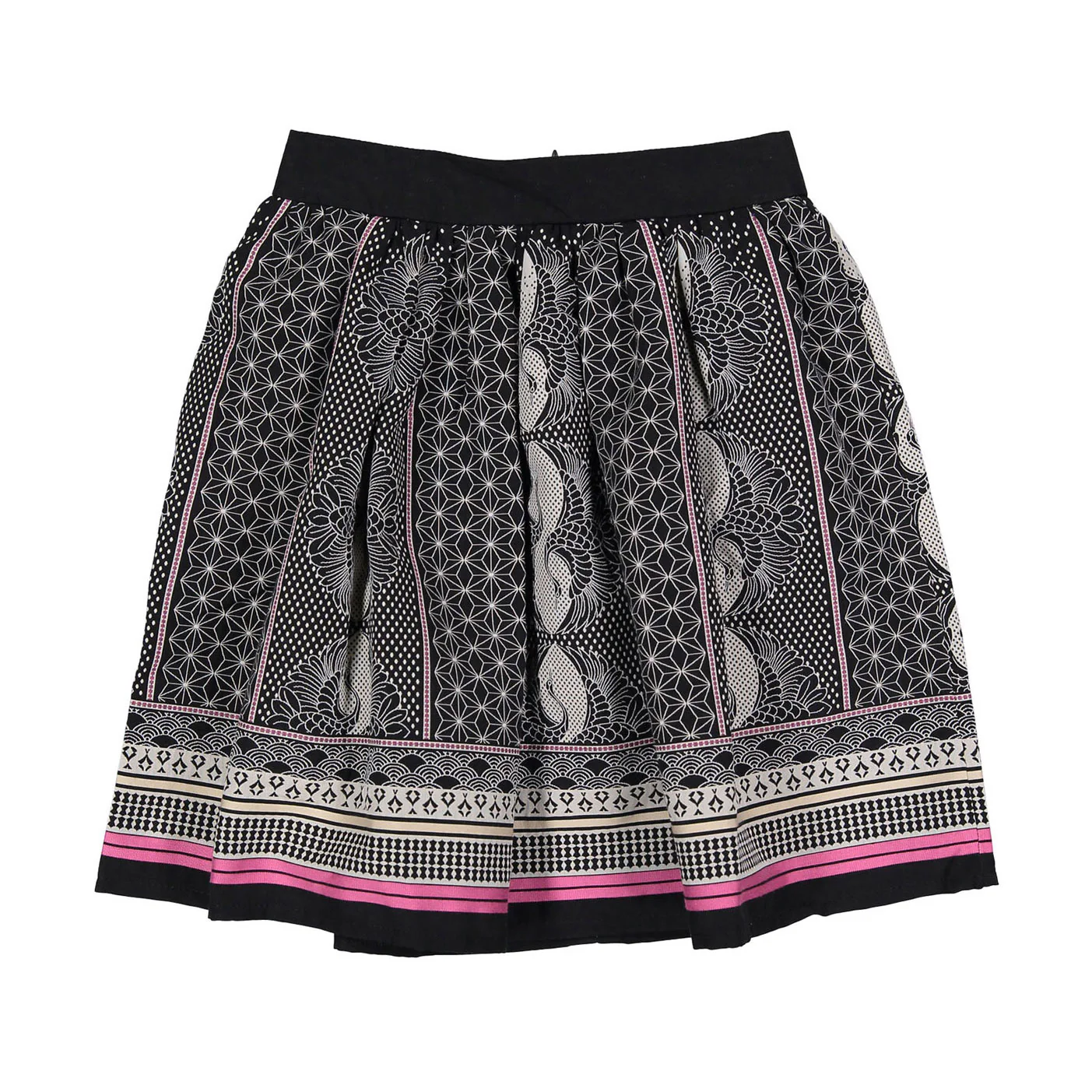 Olivia Rohde Black Detailed Skirt