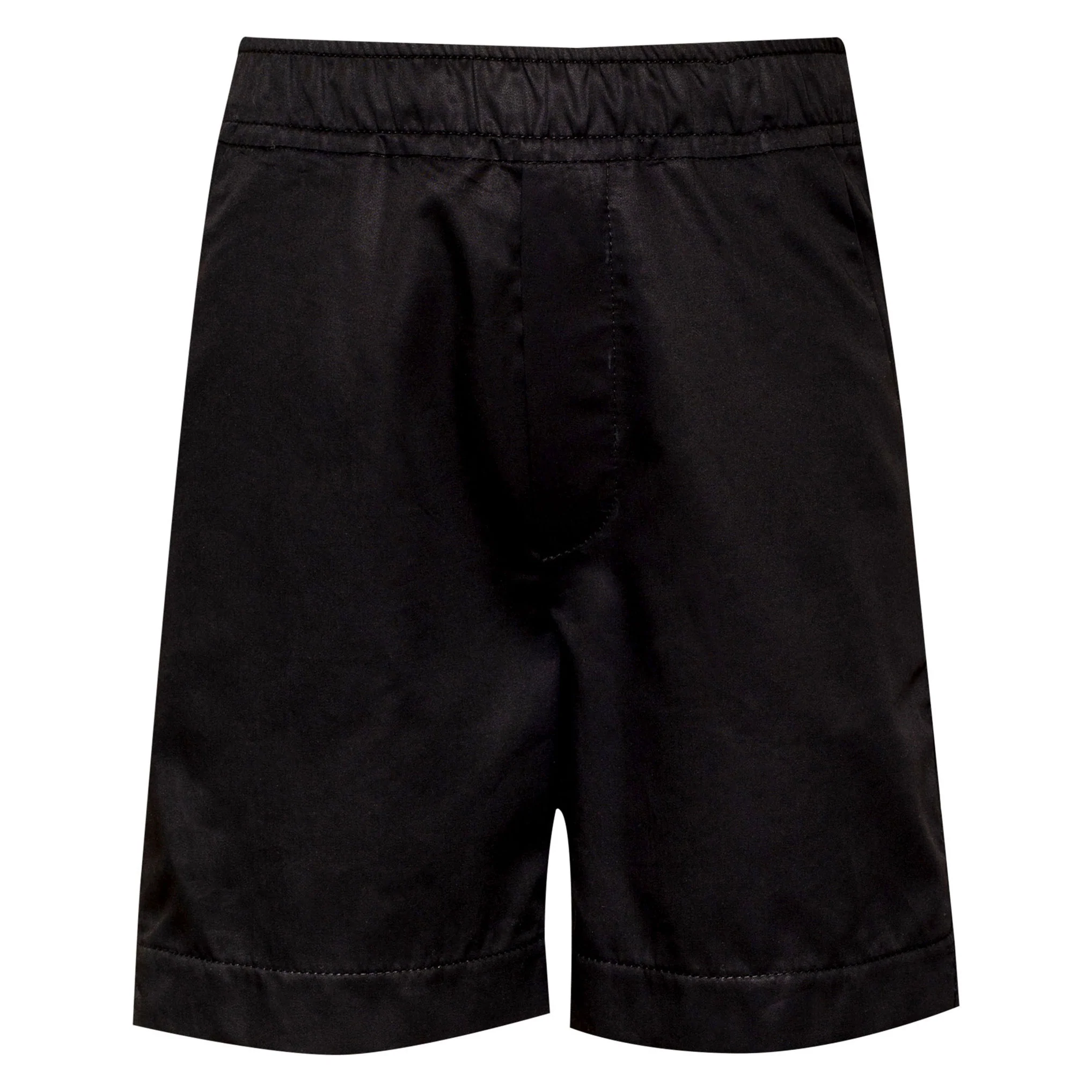 Paade Mode Black Joy Regular Fit Shorts