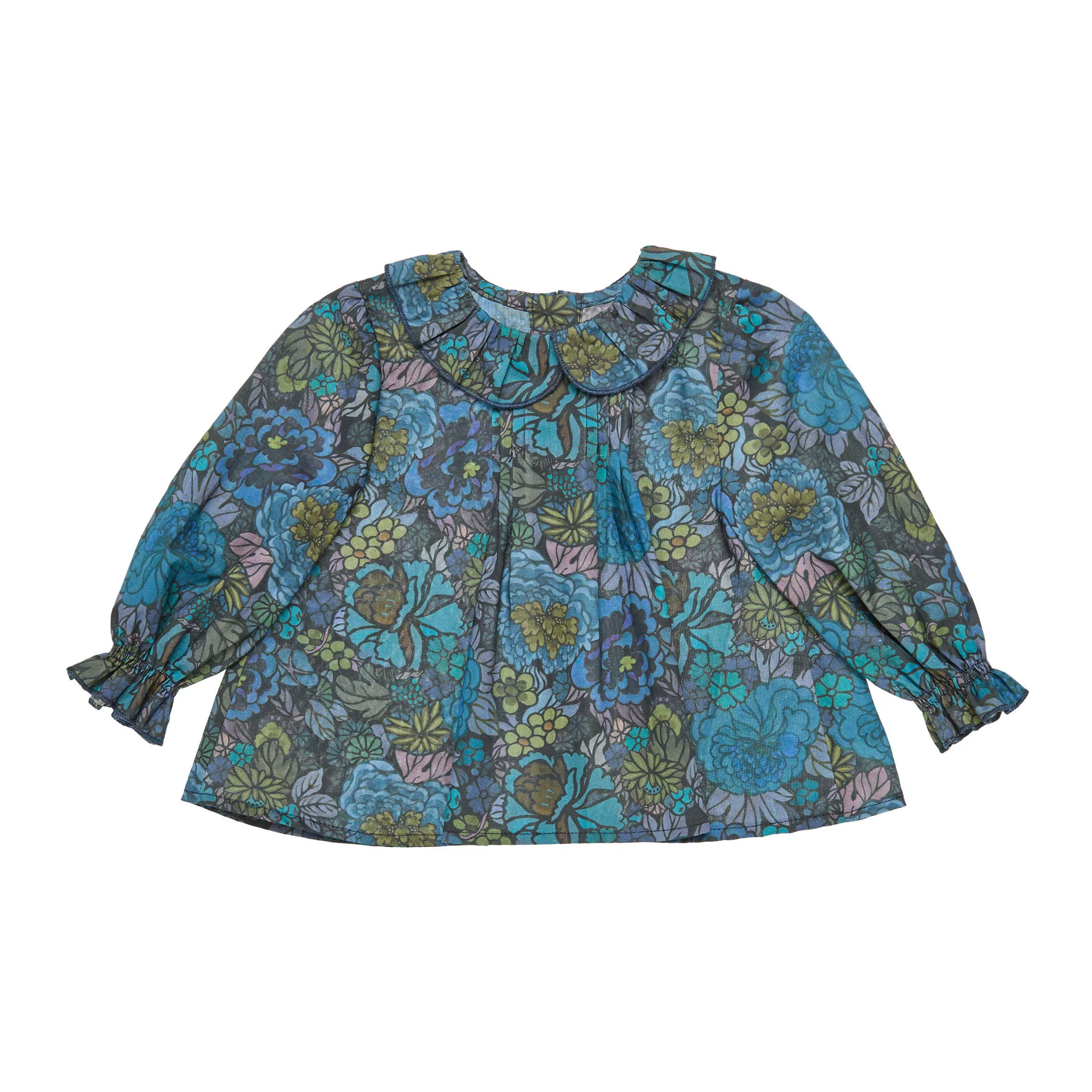 Paade Mode Blue Beatrice Baby Blouse