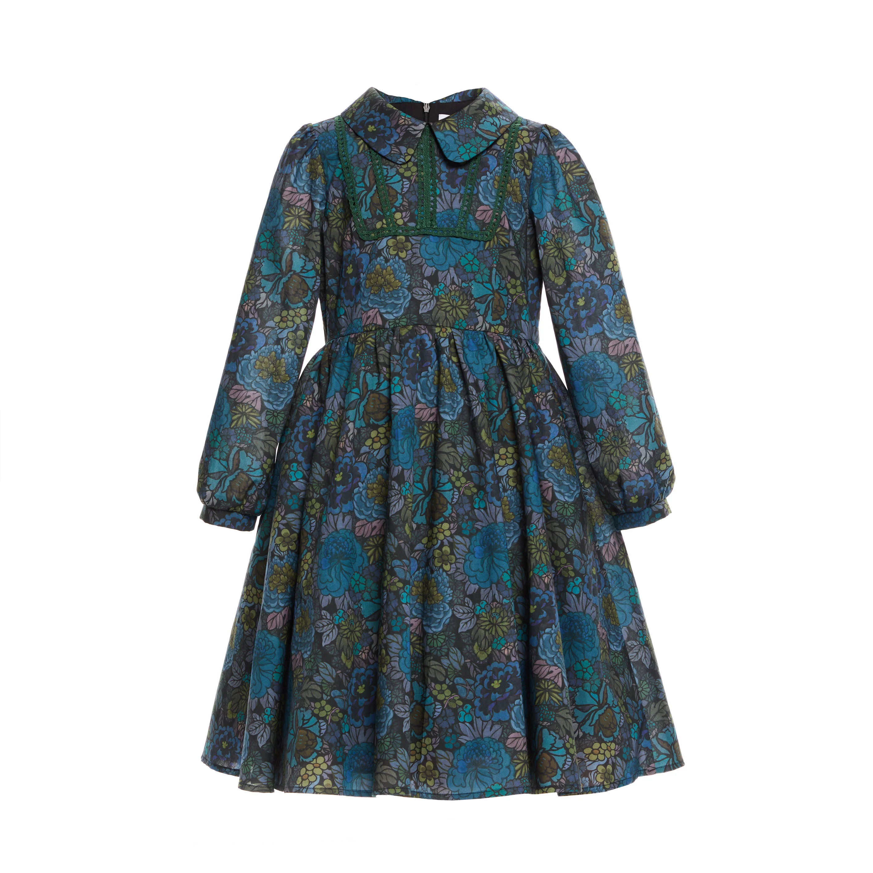 Paade Mode Blue Beatrice Peter Pan Collar Dress