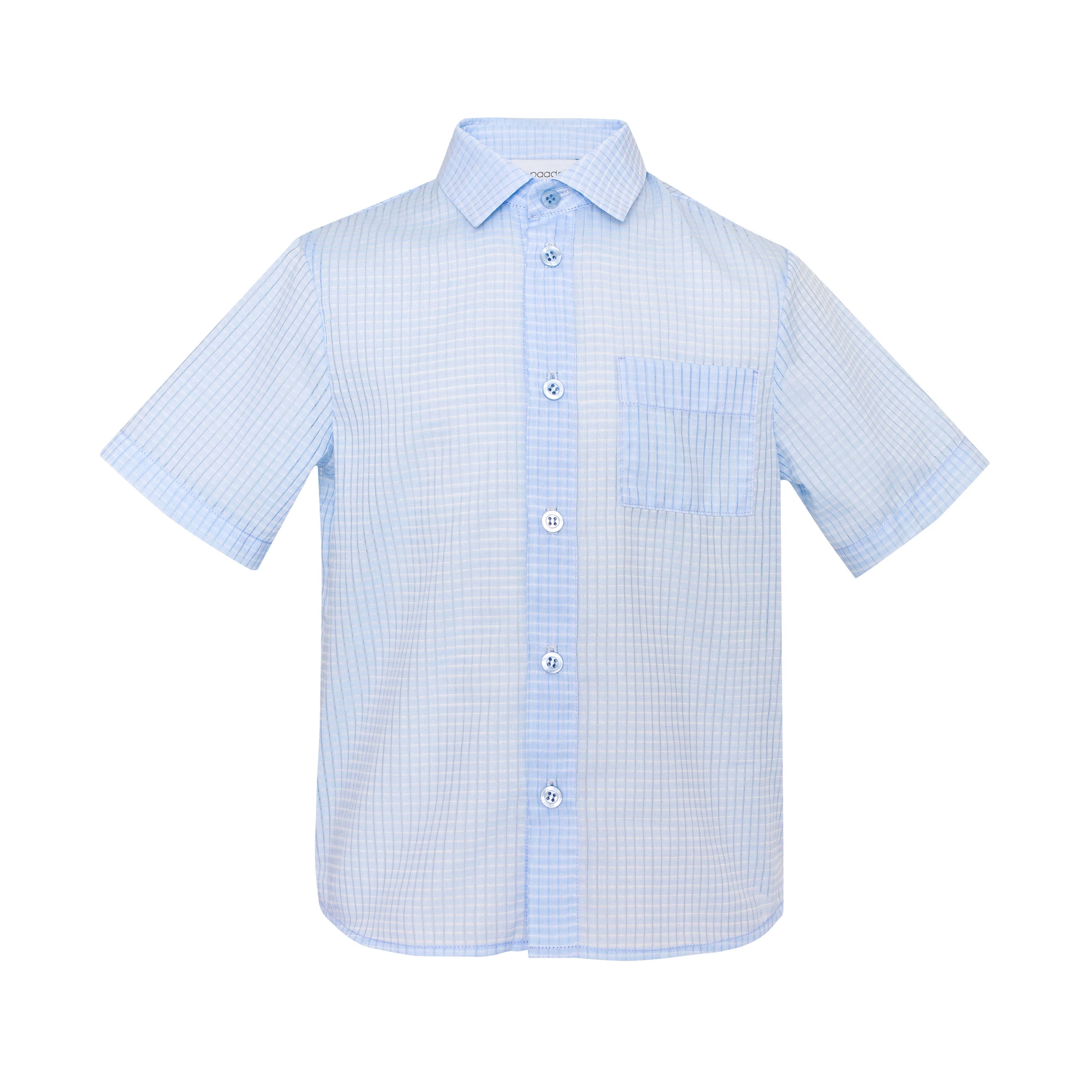 Paade Mode Blue Breeze Cotton Shirt