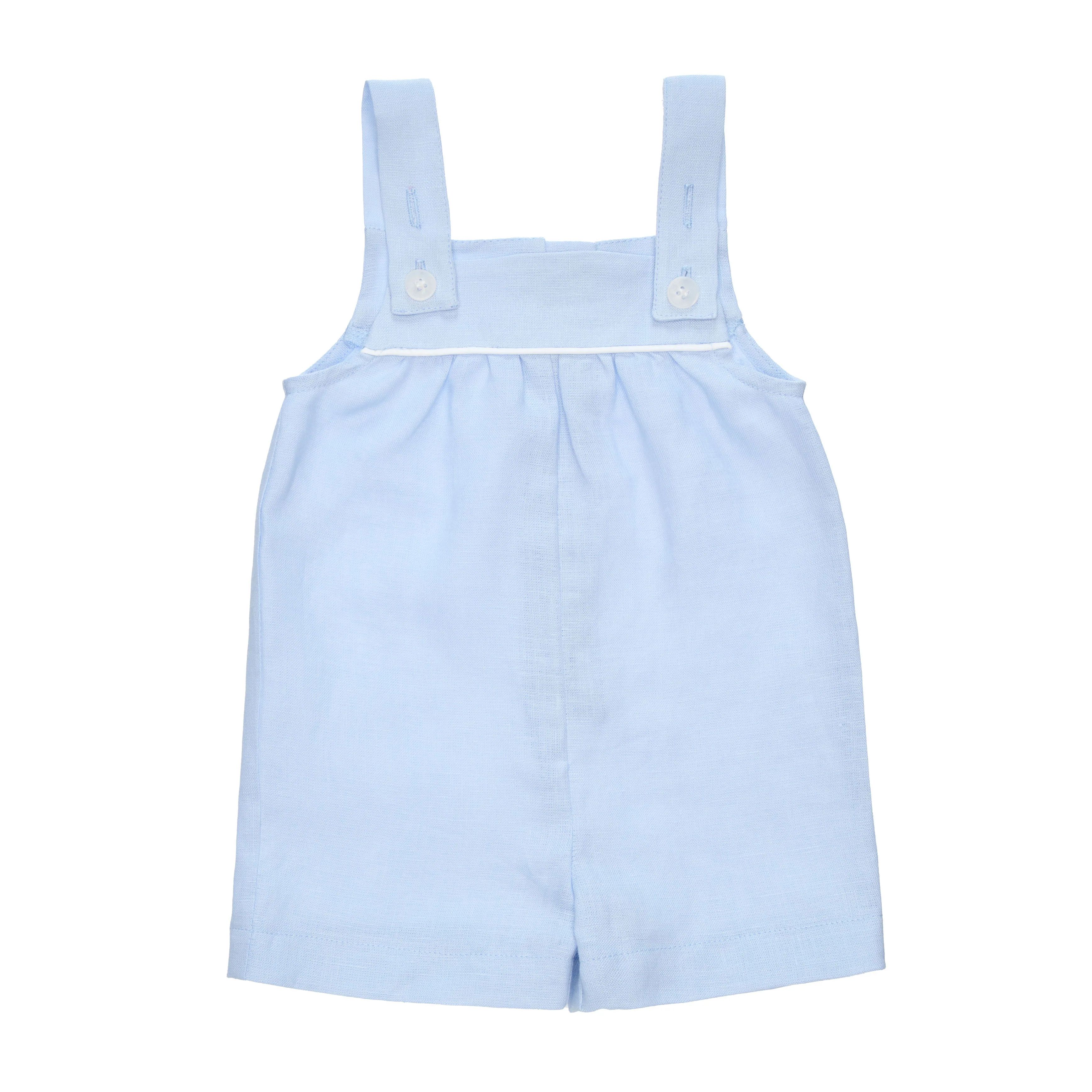 Paade Mode Blue Linen Aria Romper