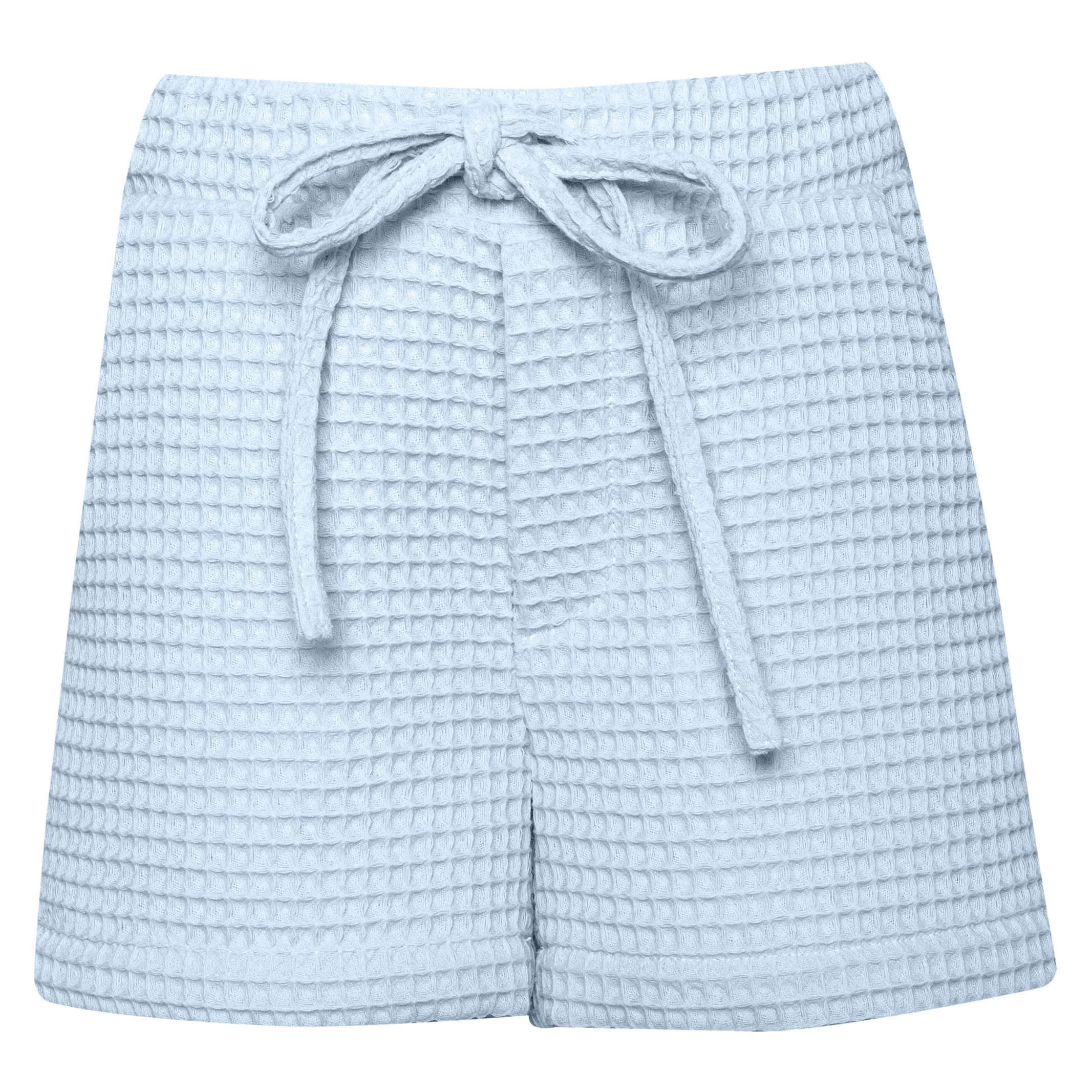 Paade Mode Blue Mari Cotton Shorts