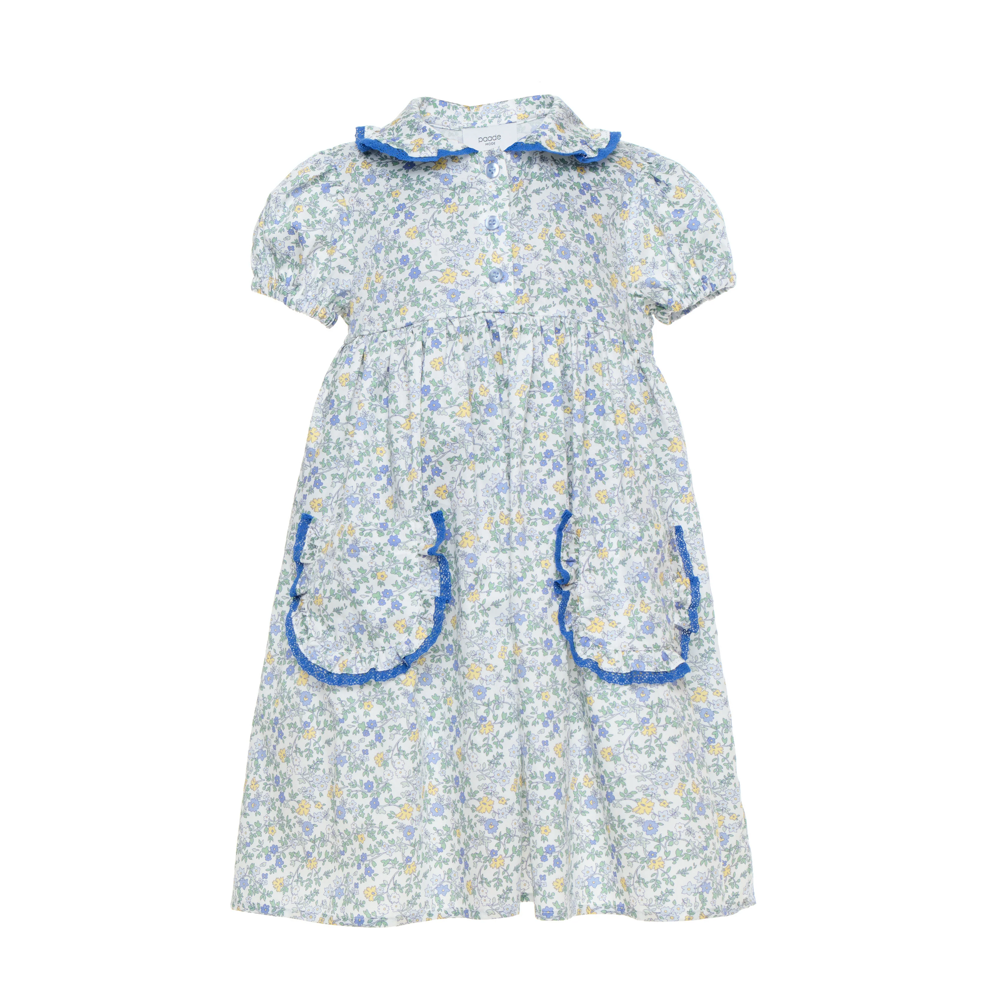 Paade Mode Blue Mia Cotton Dress