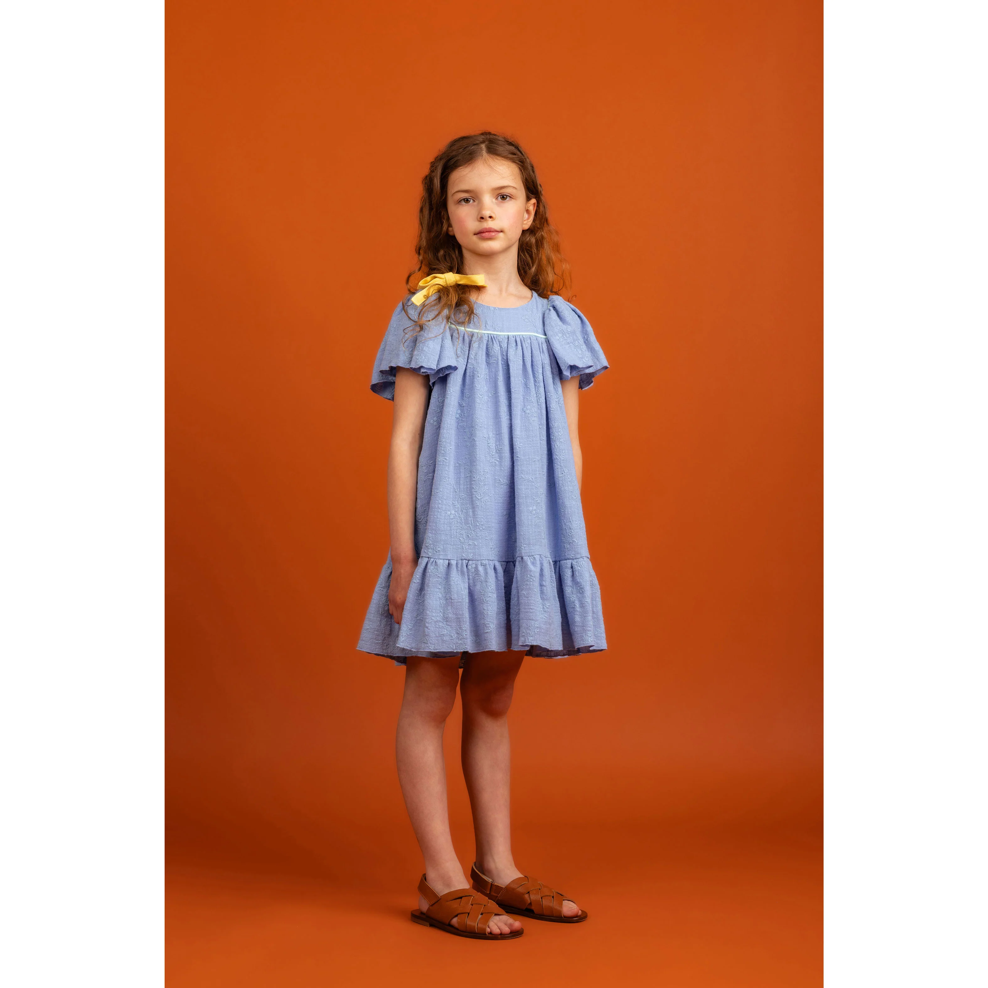 Paade Mode Blue Millie Cotton Dress - Image 2