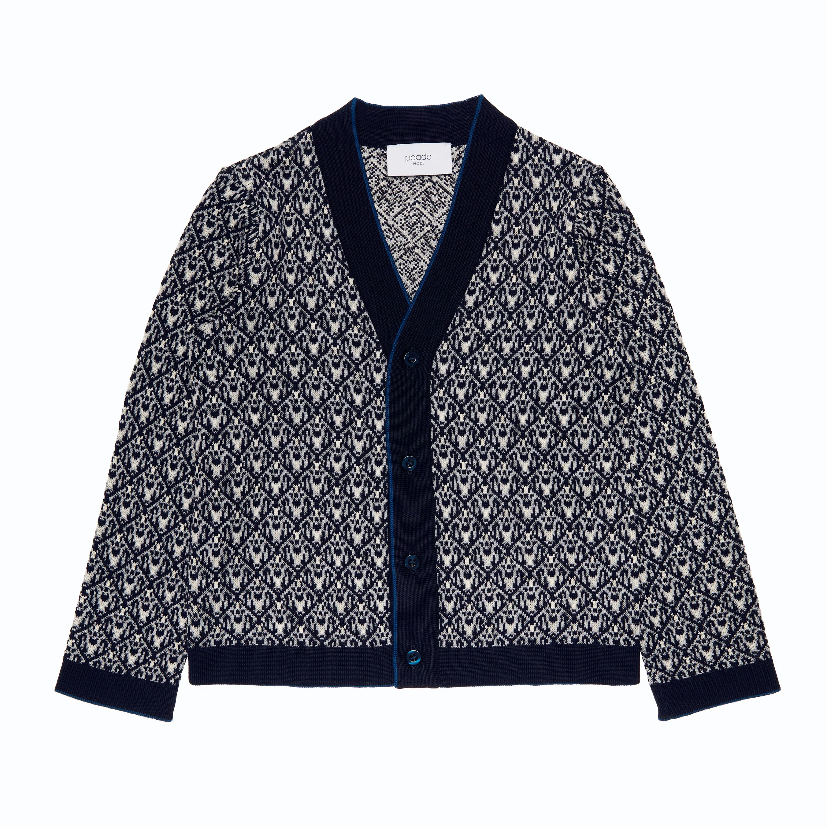 Paade Mode Blue Noel Cardigan