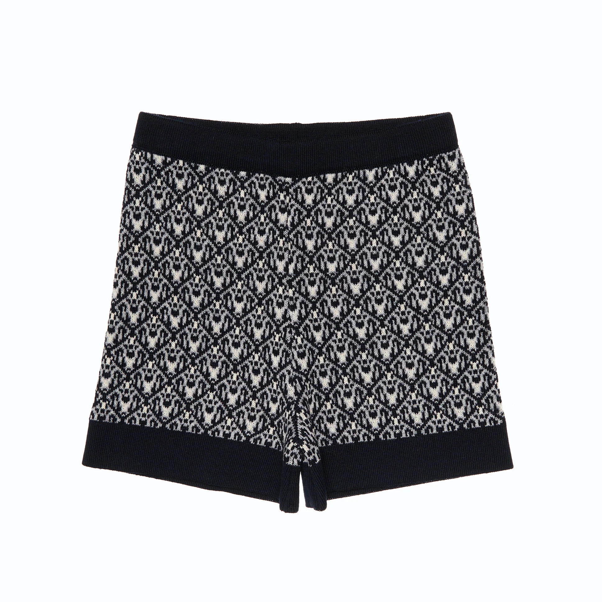 Paade Mode Blue Noel Shorts
