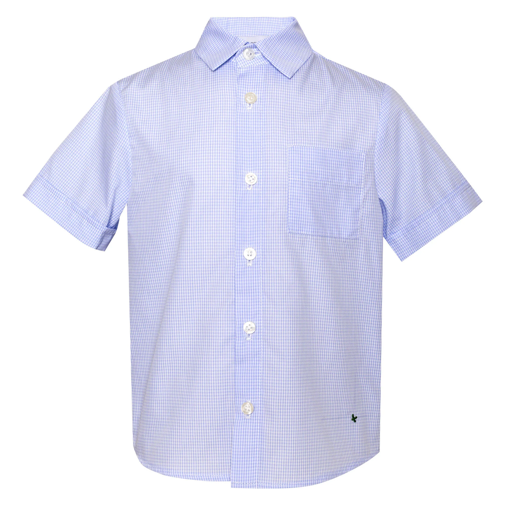 Paade Mode Blue Trail Cotton Shirt