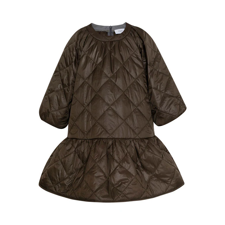 Paade Mode Brown Lane Puffer Dress