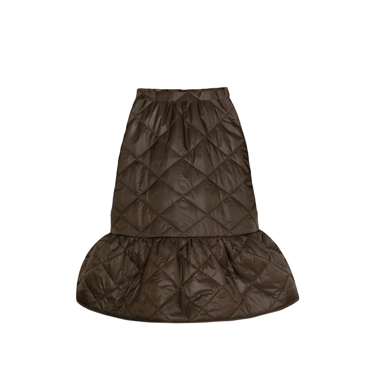 Paade Mode Brown Lane Special Edition Puffer Skirt