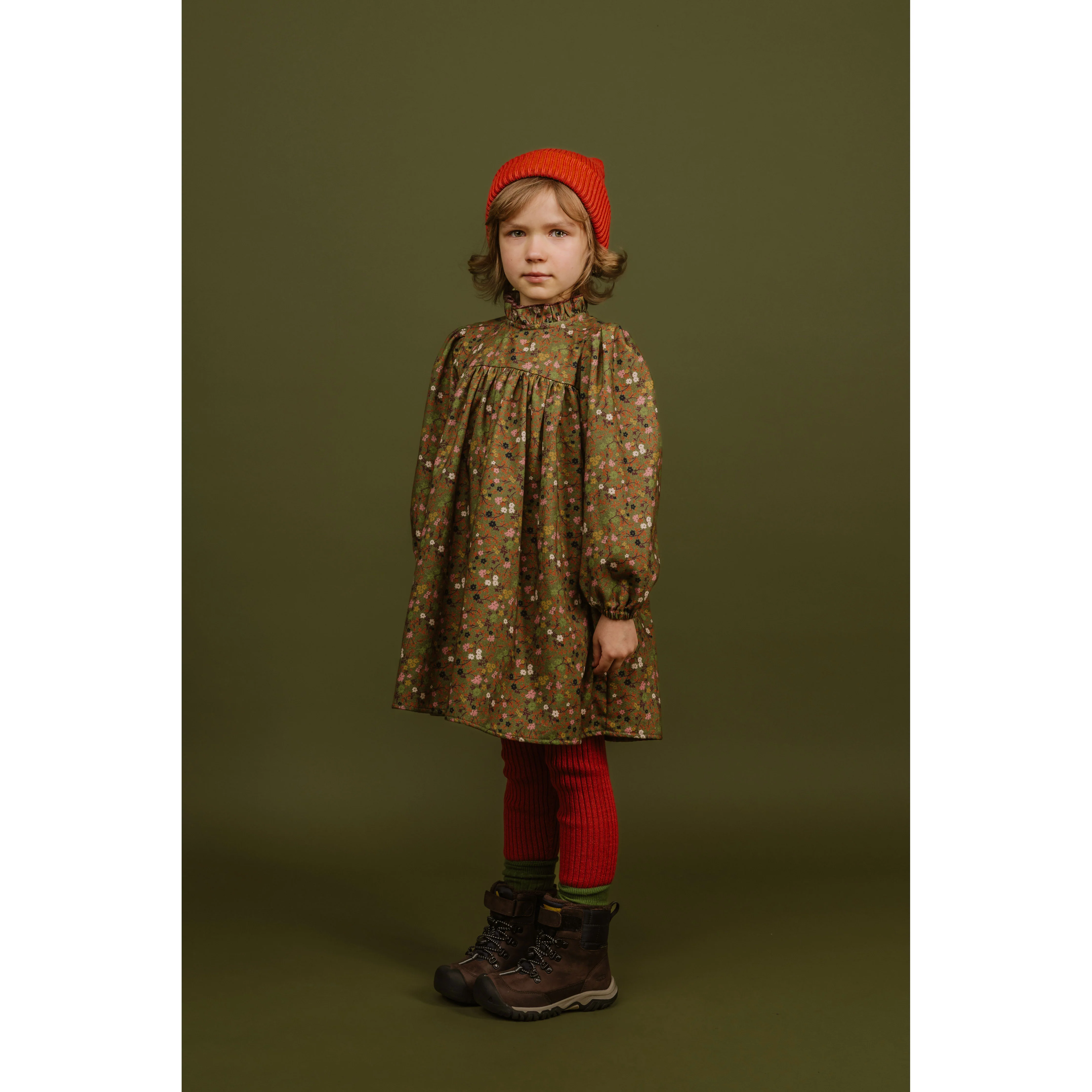 Paade Mode Green Fiorella Corduroy Dress - Image 2