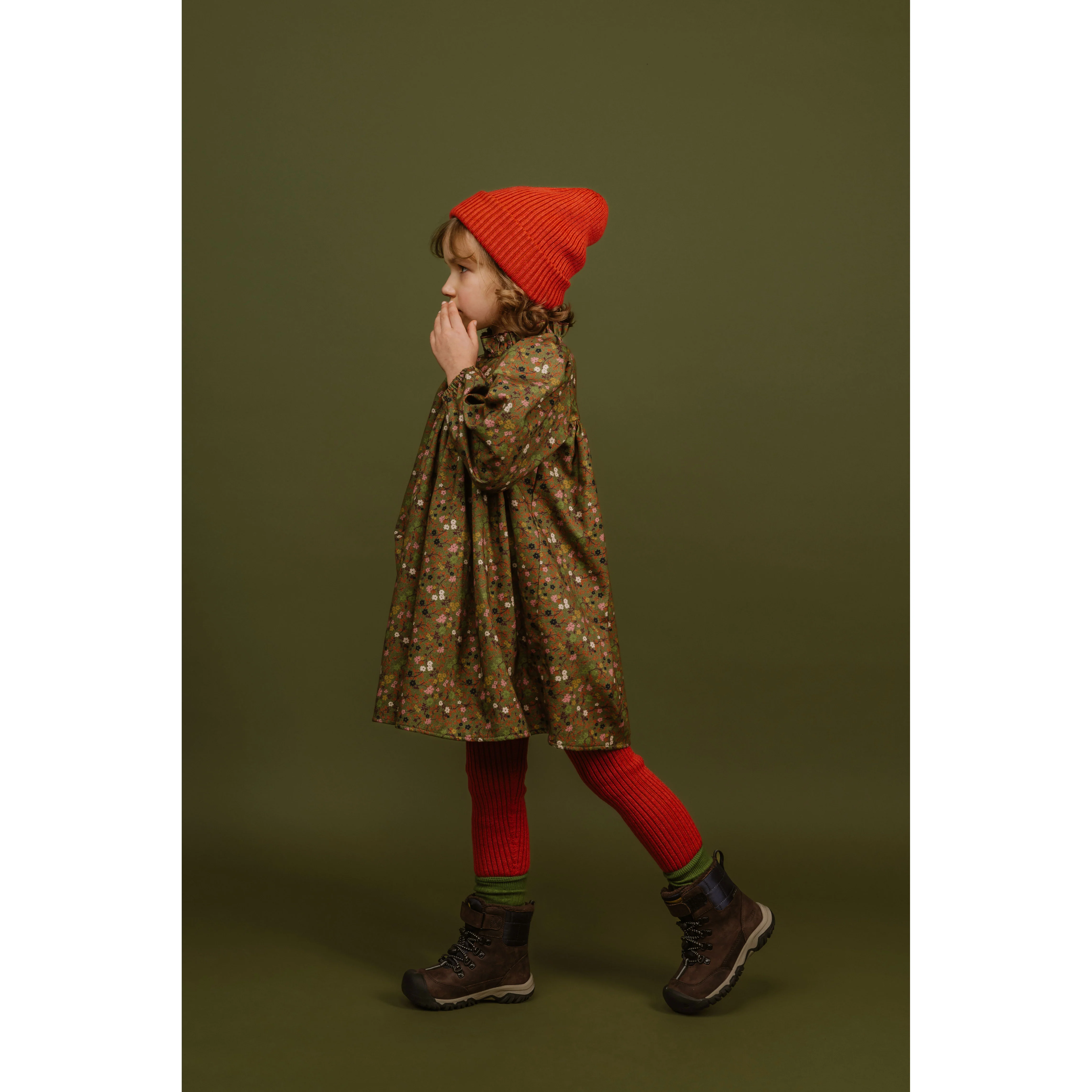 Paade Mode Green Fiorella Corduroy Dress - Image 3