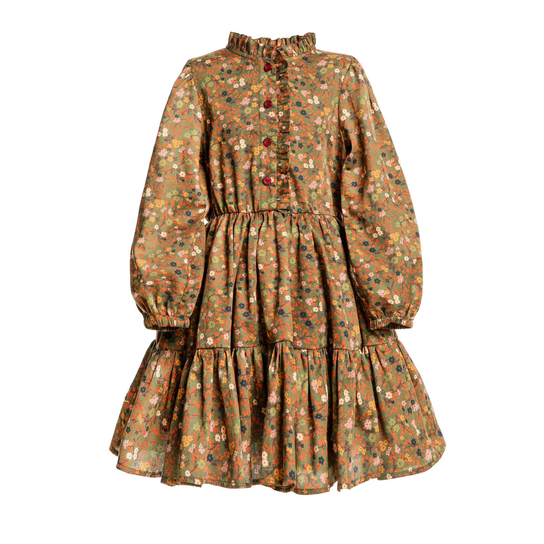 Paade Mode Green Fiorella Special Shirt Dress