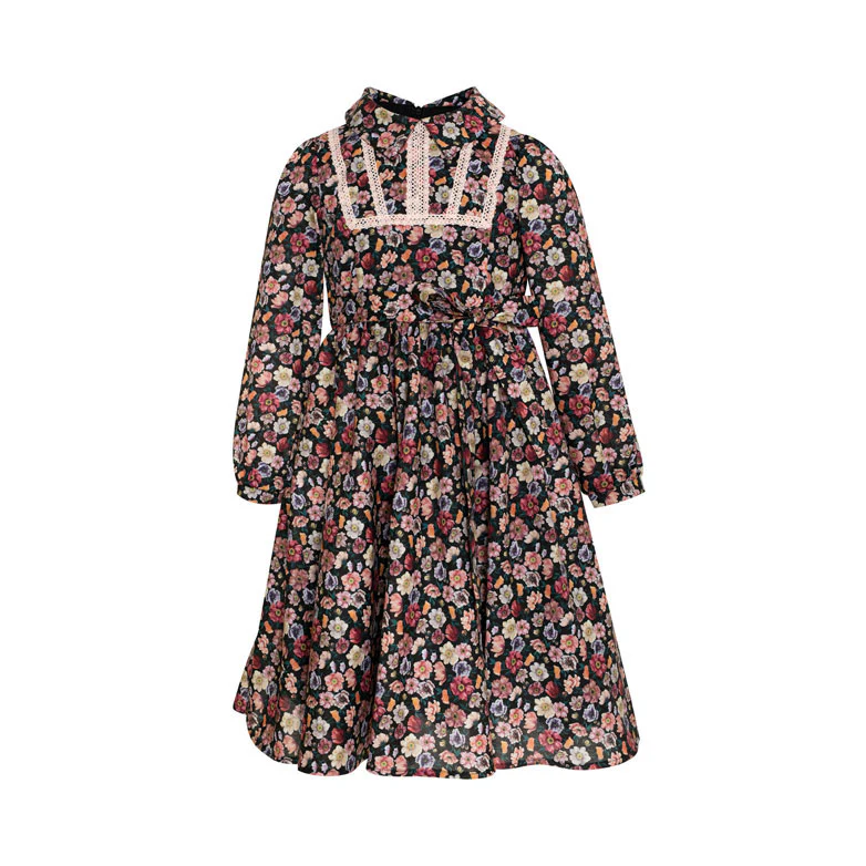 Paade Mode Multicolor Cosmos Maxi Cotton Dress
