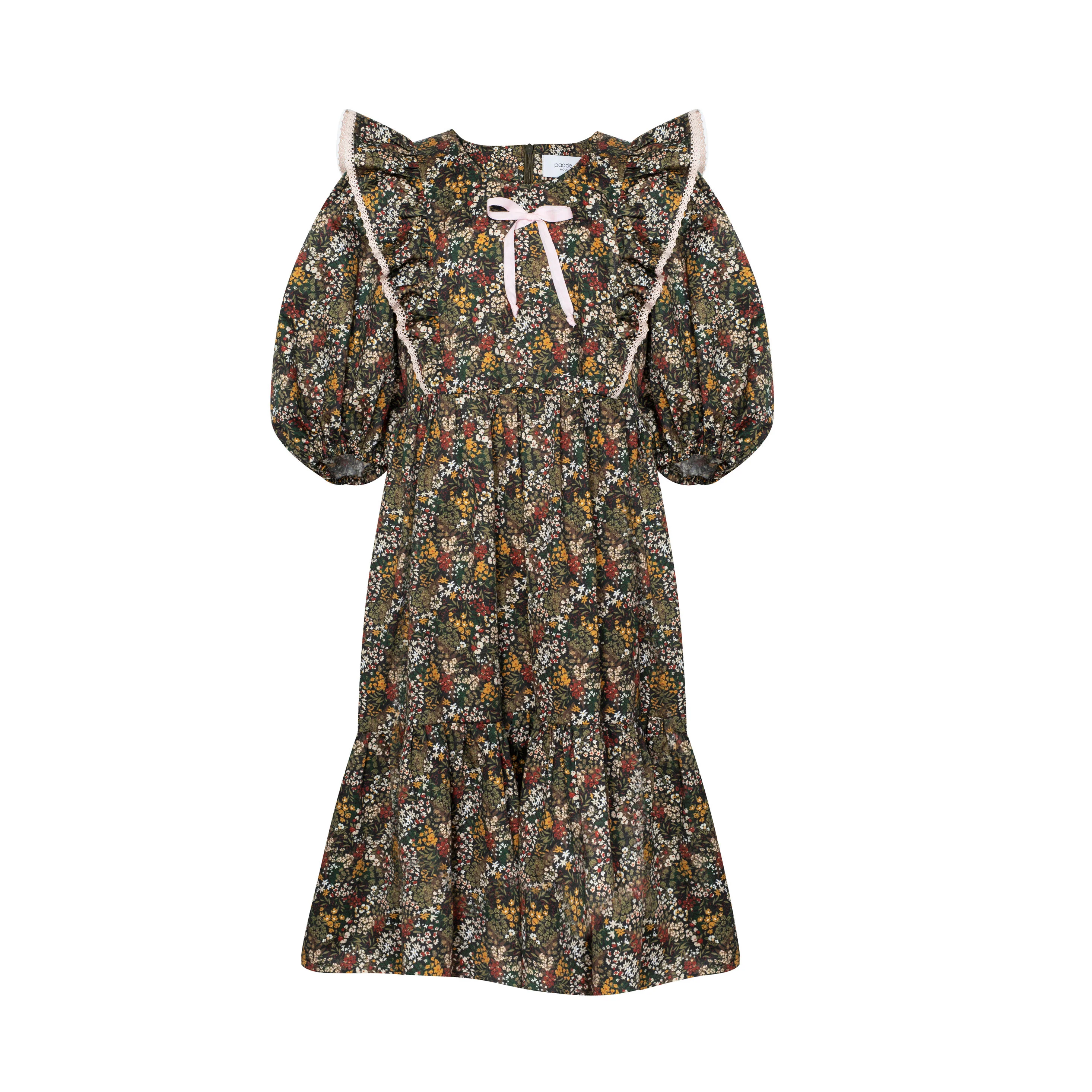 Paade Mode Multicolor Fiora Maxi Cotton Dress
