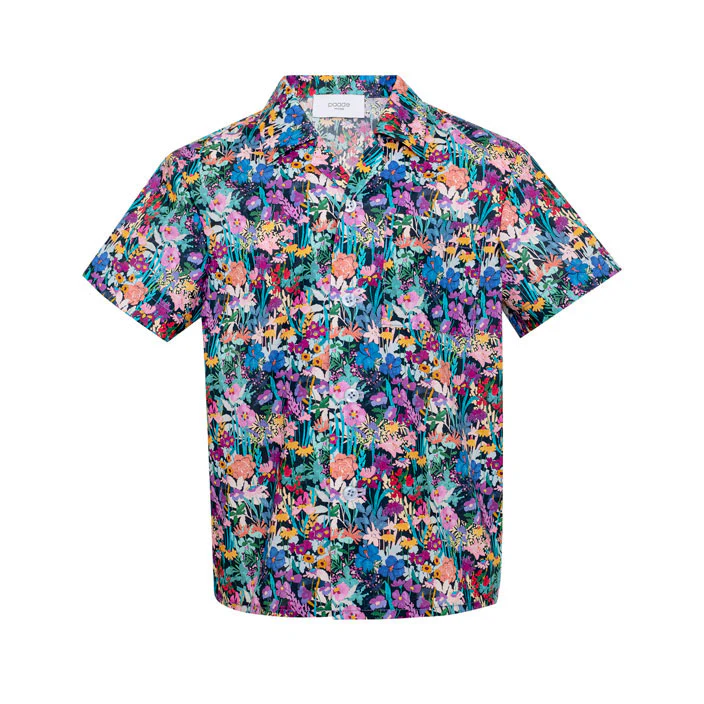Paade Mode Multicolor Reef Cotton Shirt