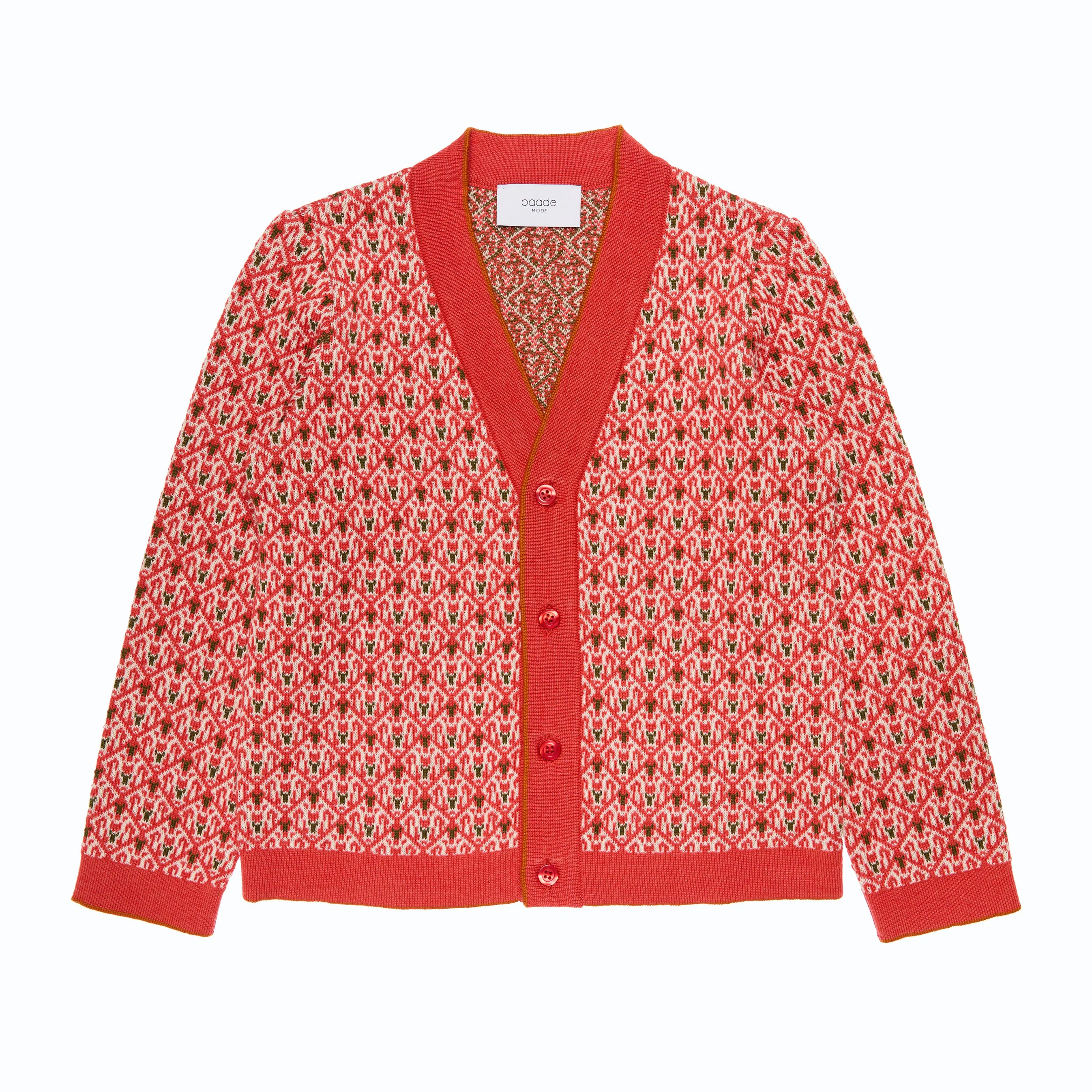Paade Mode Pink Noel Cardigan